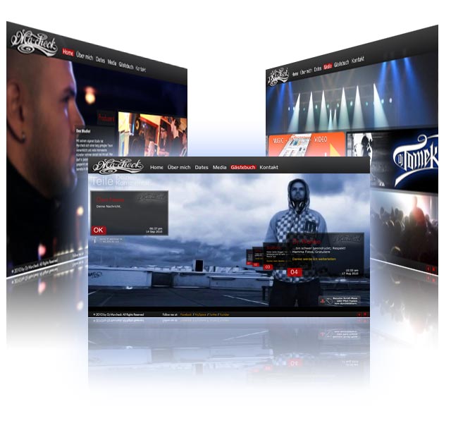 DJ Ma-Check Webseite